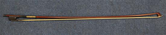 A Lupot violin bow, 60 grams